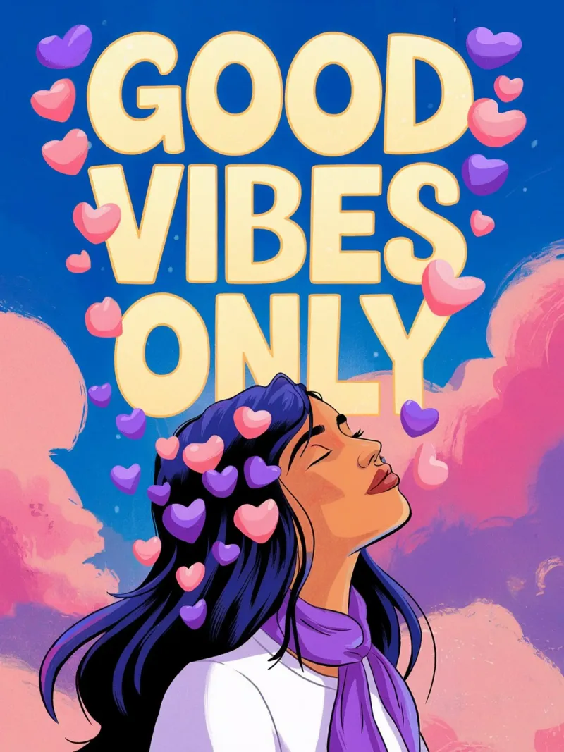 Good Vibes Only canvas by logic