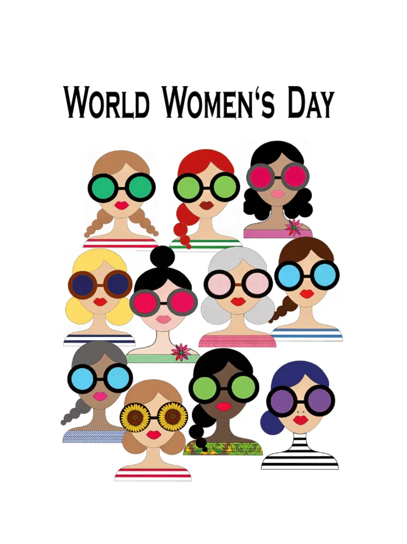 giornata mondiale della donna poster da SunflowerDE