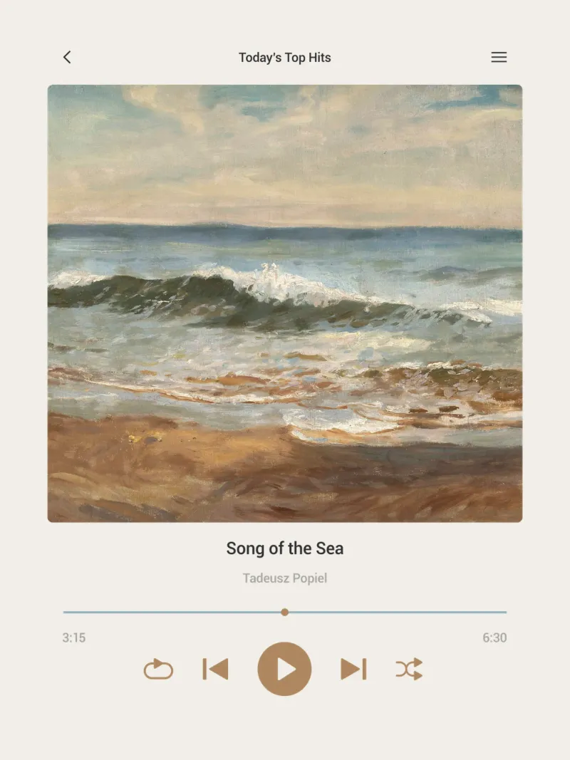 Canzone del mare pellicola backlit da Vintagrafica