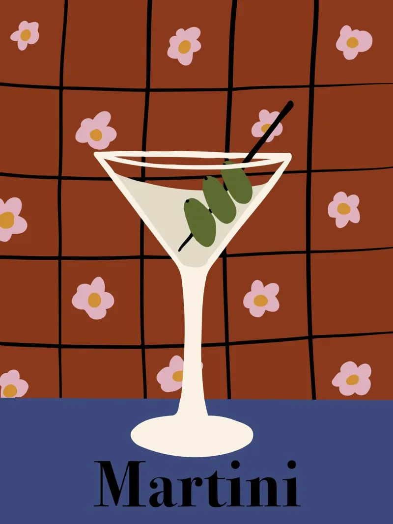 Martini pellicola backlit da Miho Art Studio
