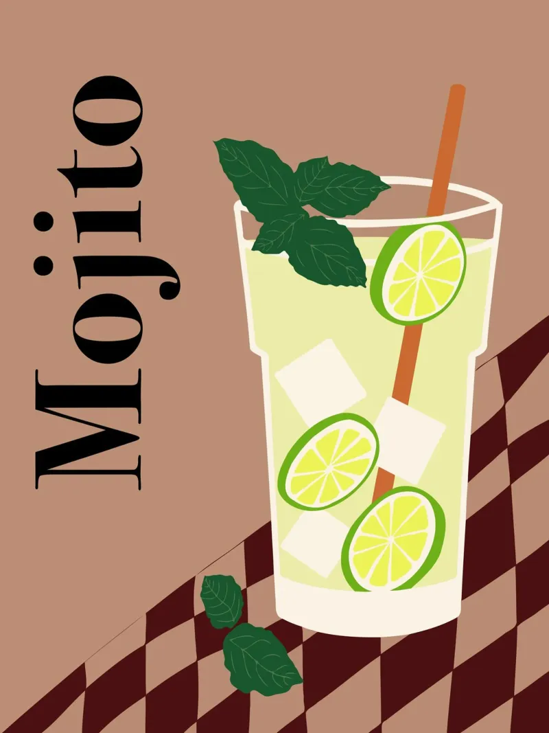 Mojito pellicola backlit da Miho Art Studio