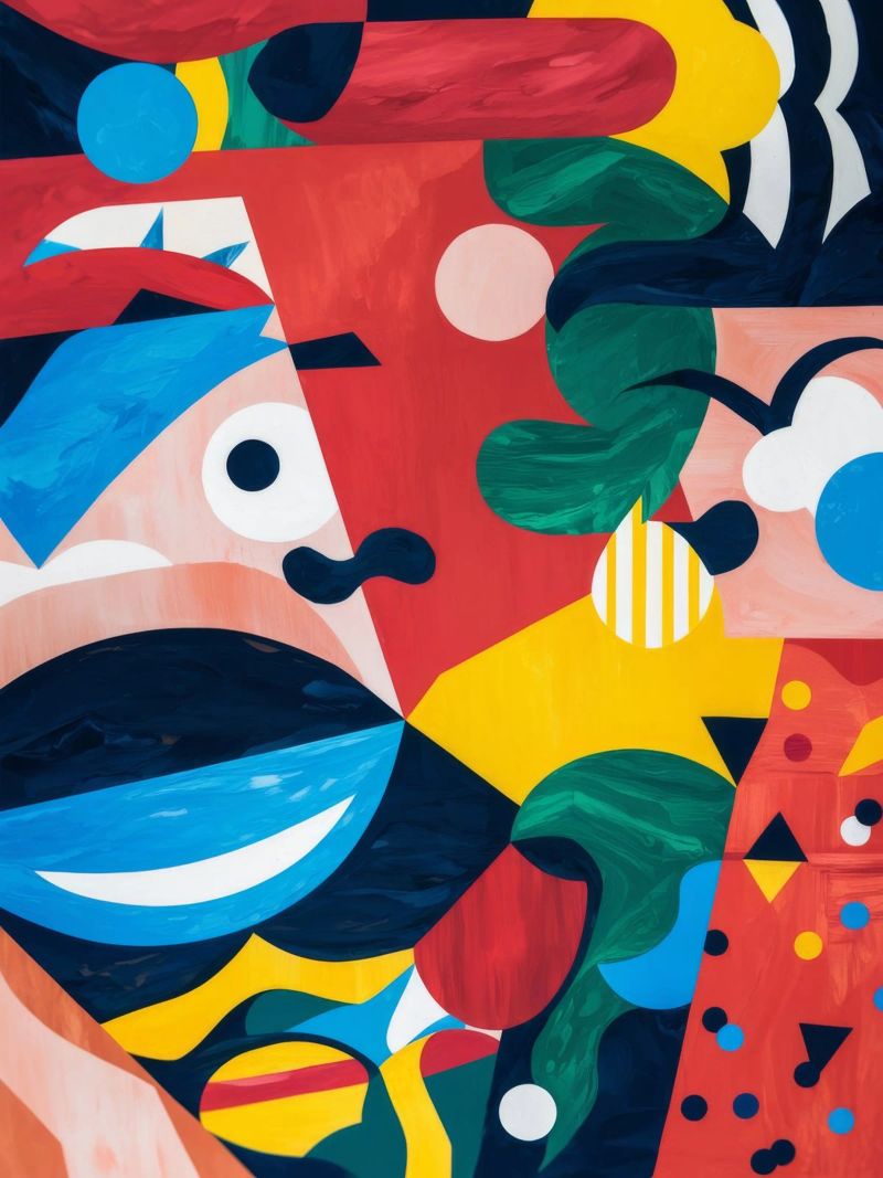 Geometric Fusion poster by Monarco Virtuoso
