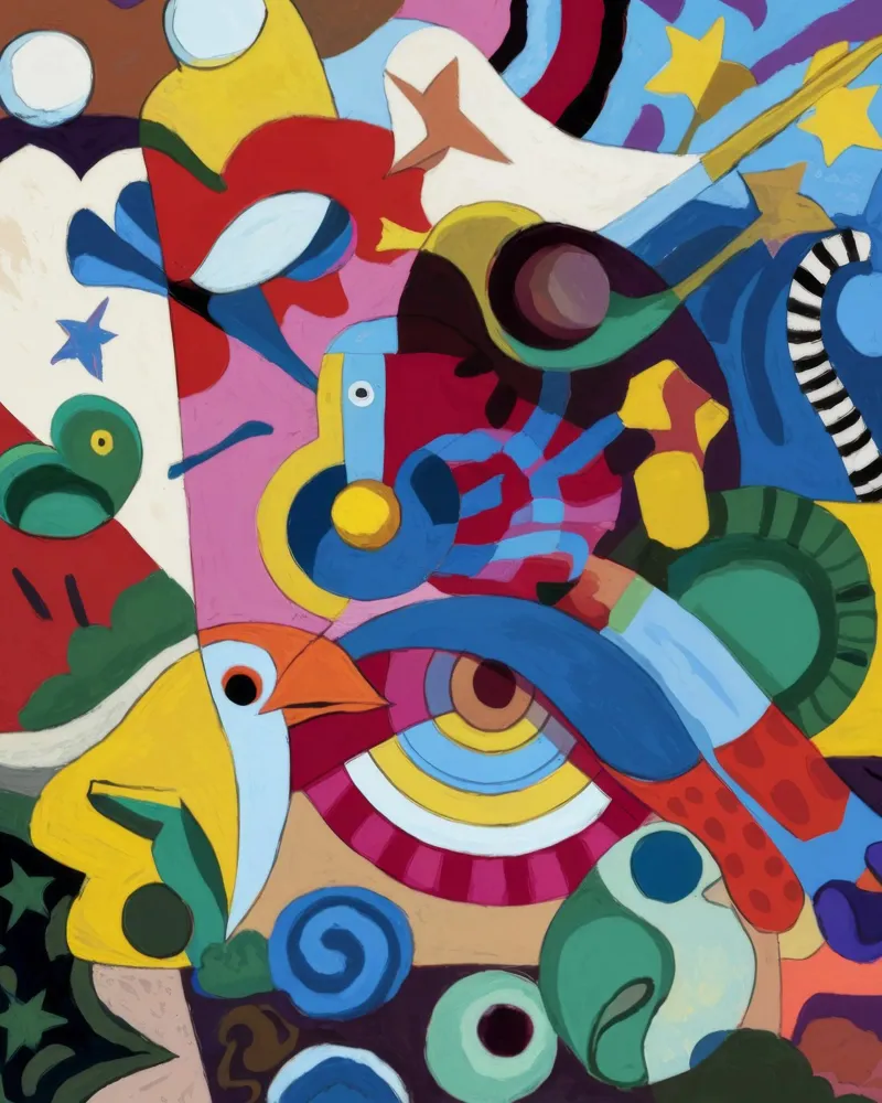 Dynamic Shapes canvas by Monarco Virtuoso