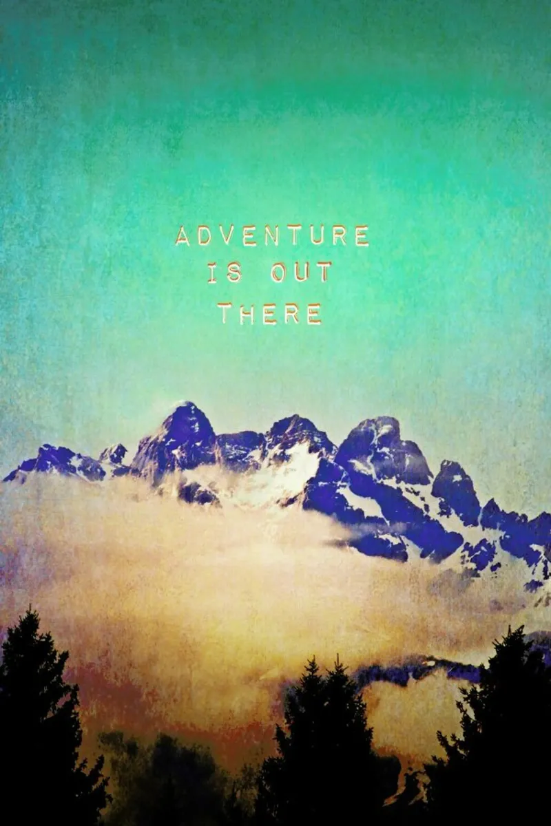 Adventure Is Out There pellicola backlit da Monika Strigel