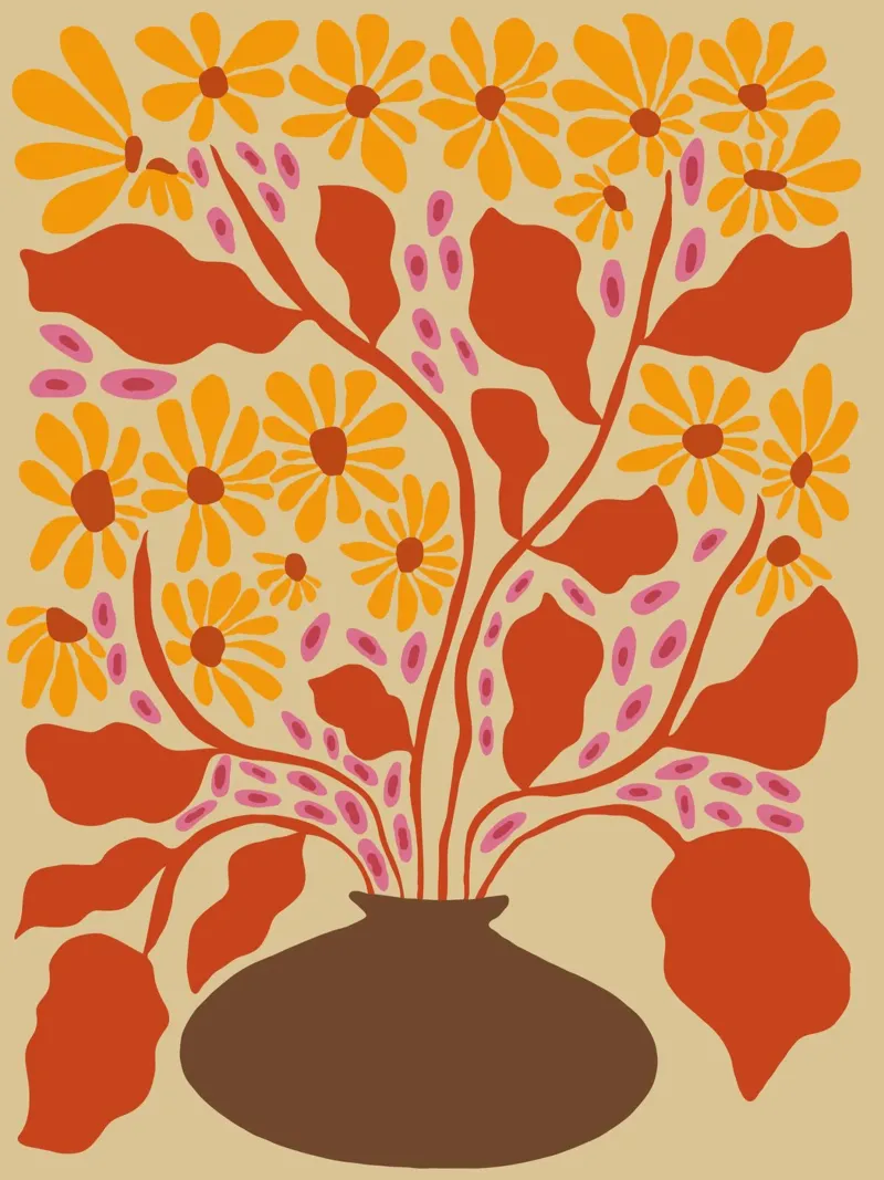 Retro Patel Pottery carta hahnemühle da Miho Art Studio