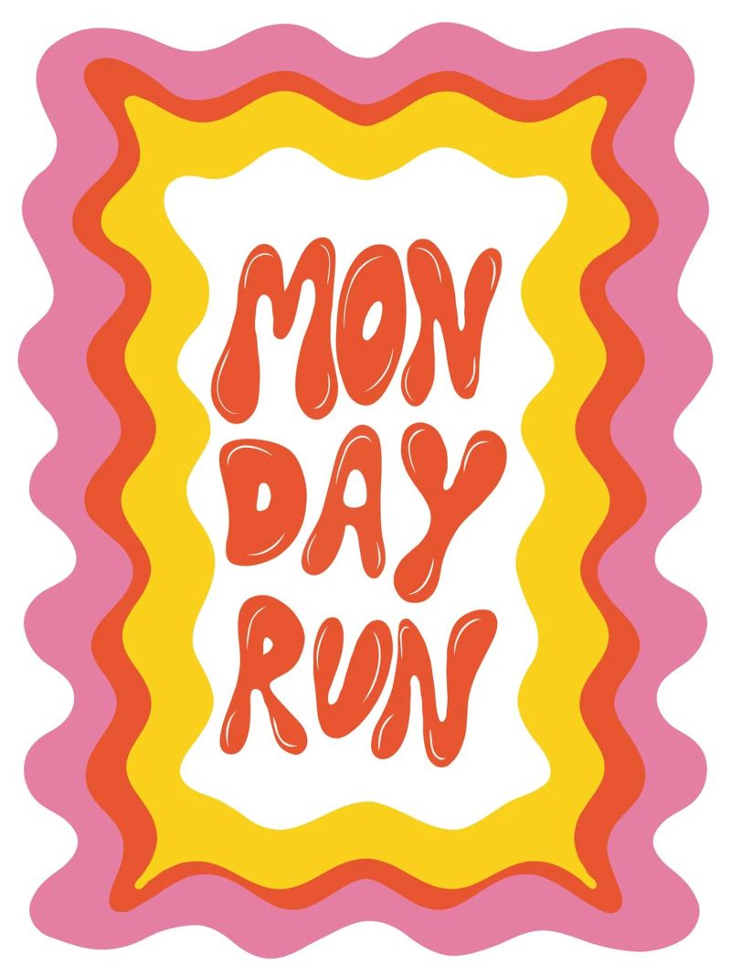 Monday-Run pellicola backlit da Miho Art Studio
