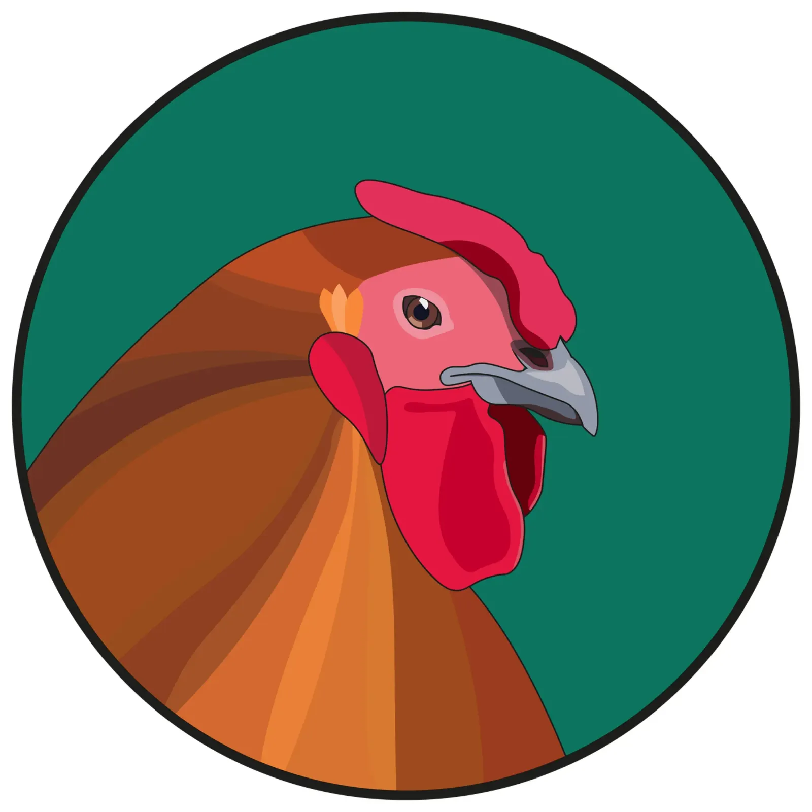 Huhn pellicola backlit da Face & Content