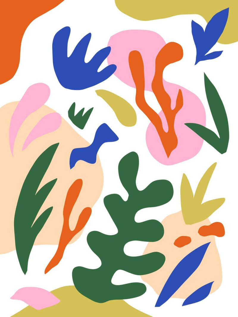 Matisse Beach Vibes poster by Kim Hubball Studio