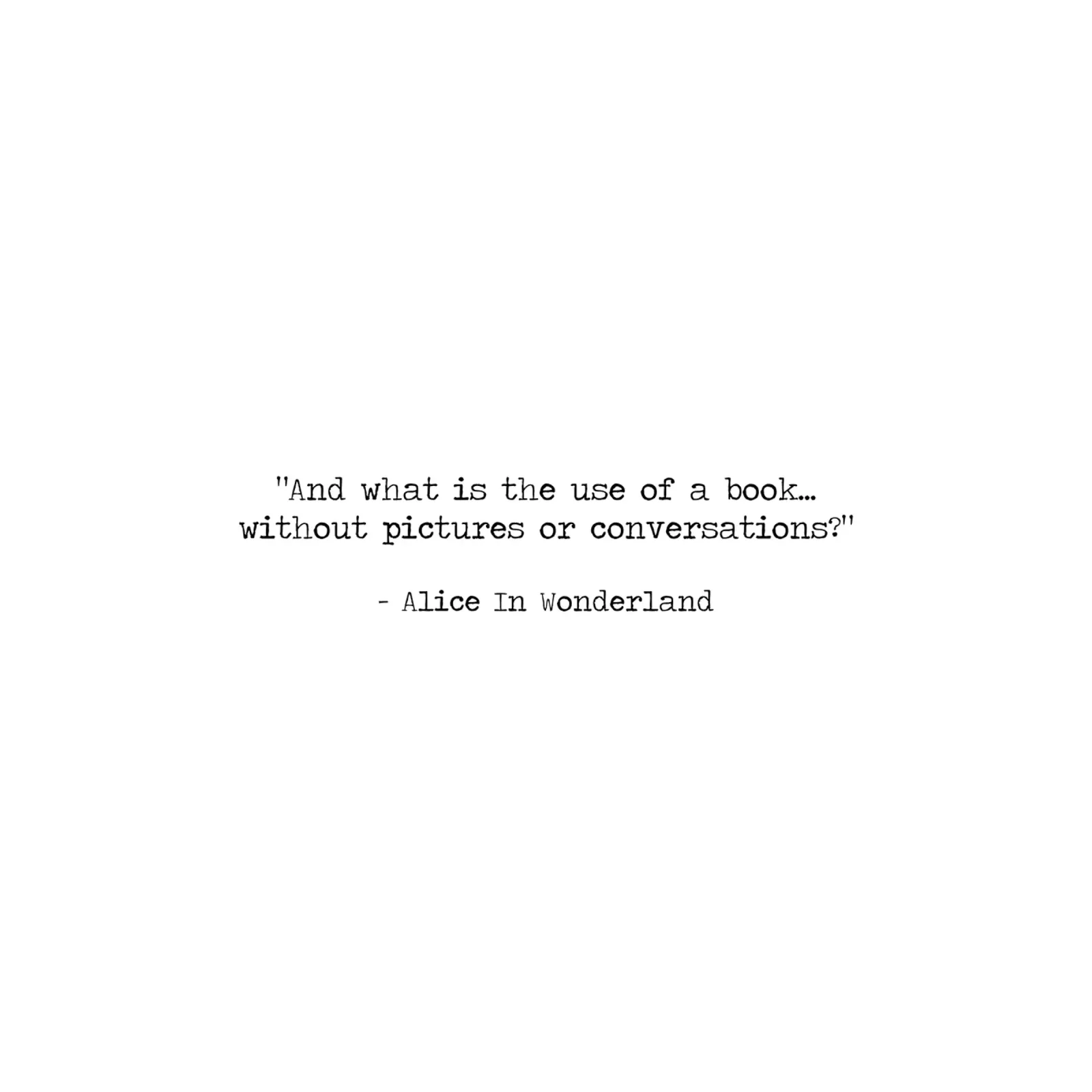 A cosa serve un libro senza immagini Alice Wonderland pellicola backlit da Summer Soul Co. - Quotes