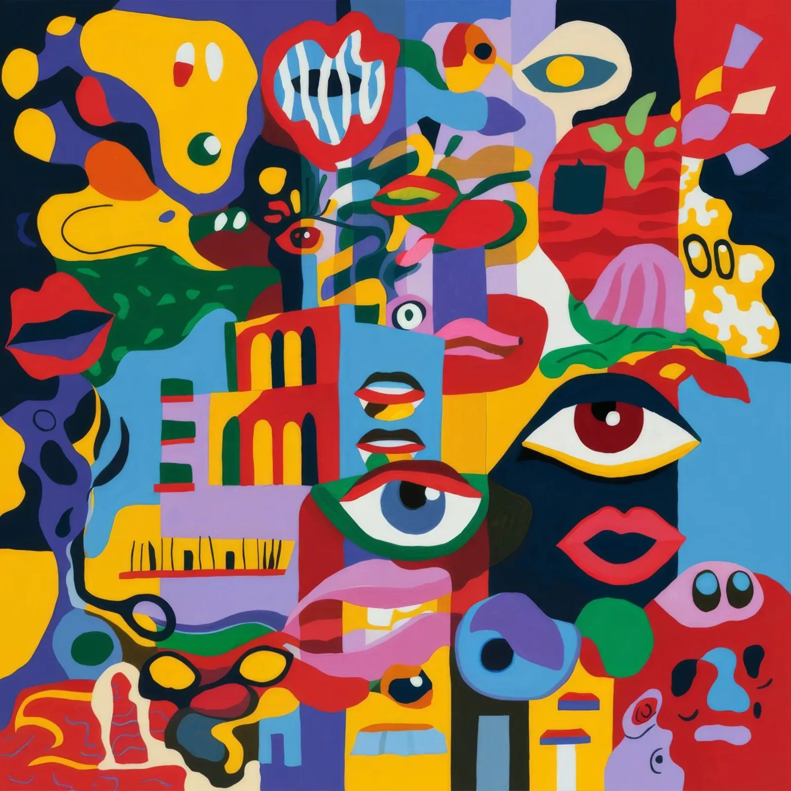 Visione surreale poster con telaio in plastica da Monarco Virtuoso