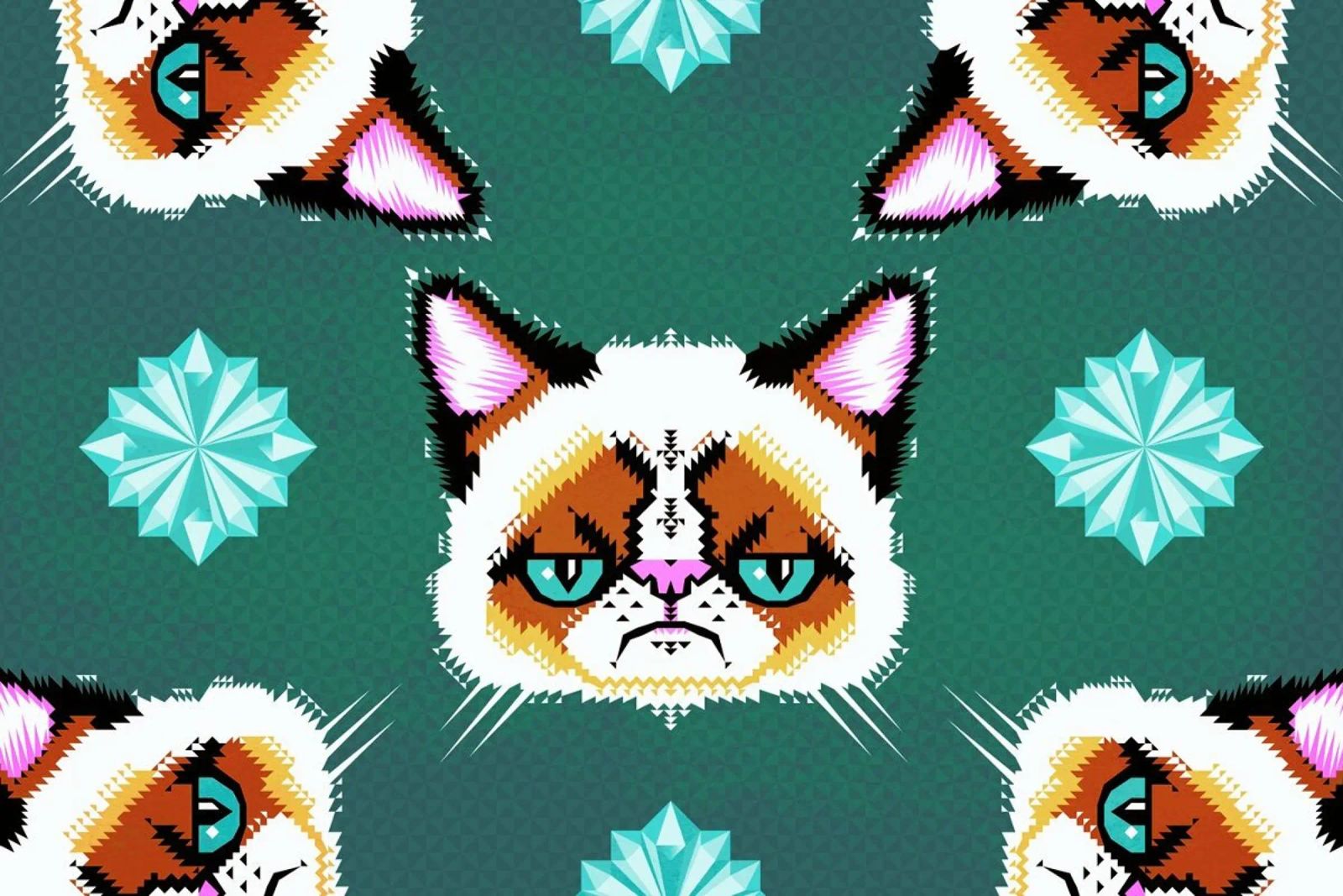 Grumpy Cat pellicola backlit da Chobopop