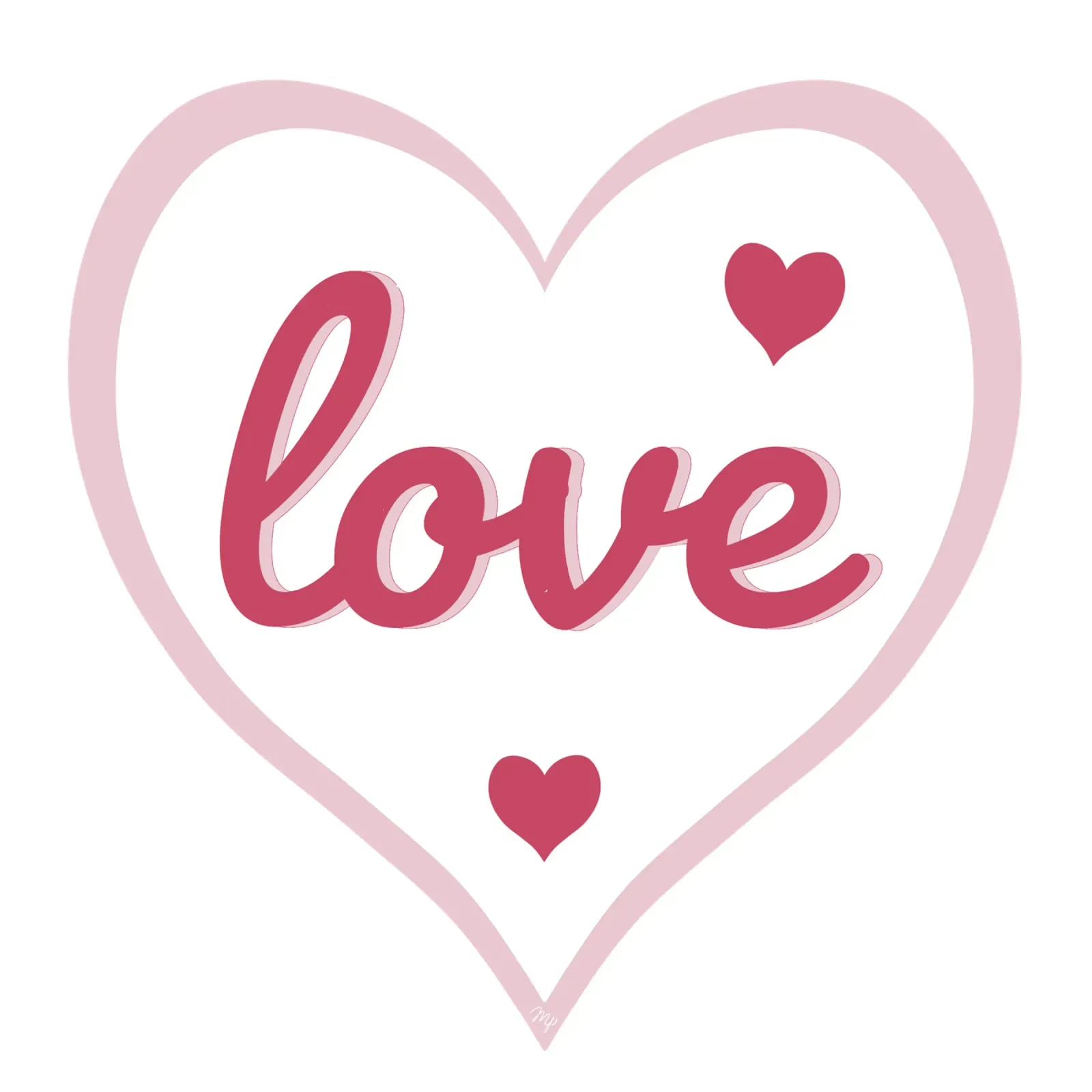 Cuore d'amore carta hahnemühle da Martina