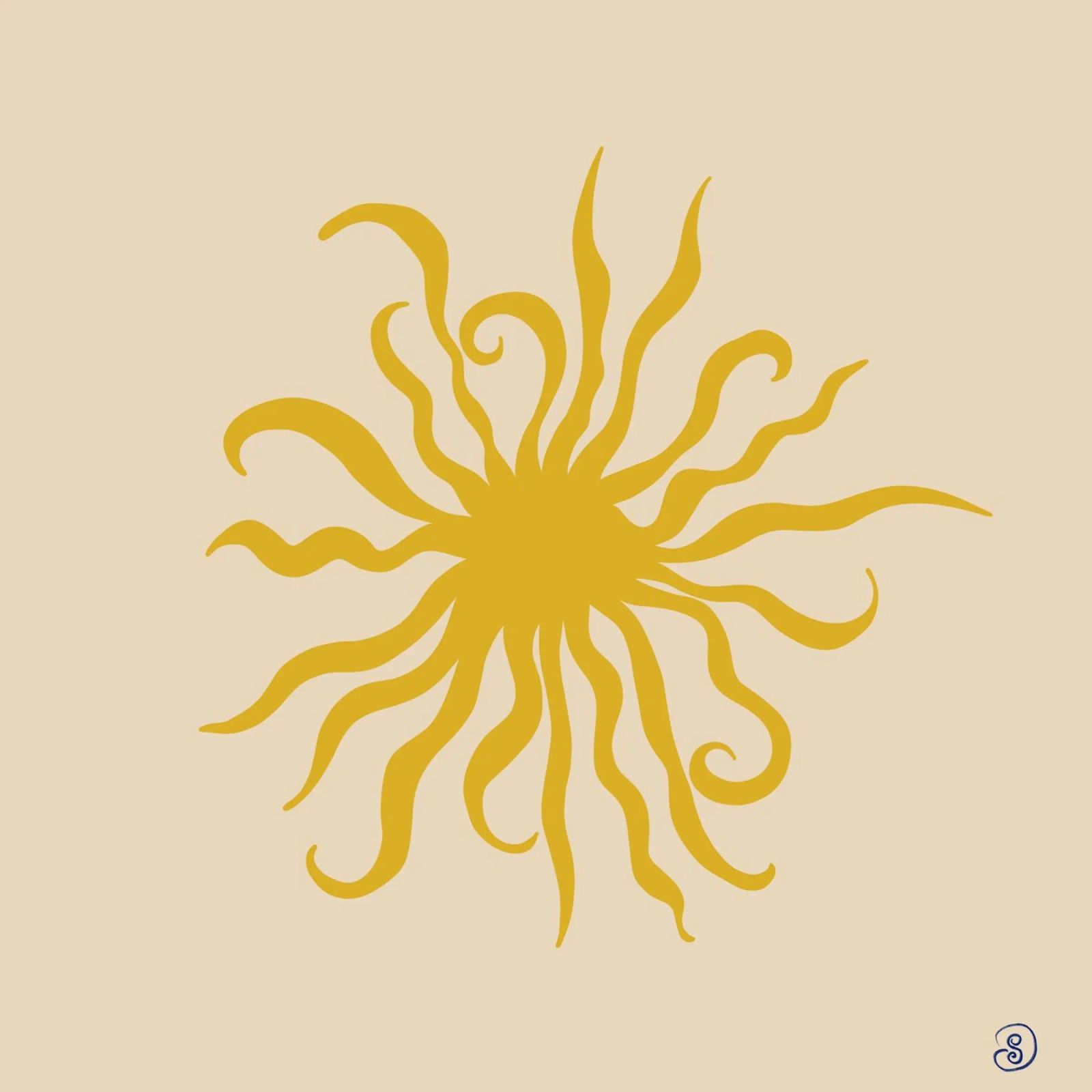 SUN CREATURE alluminio dibond da Sandra Poliakov