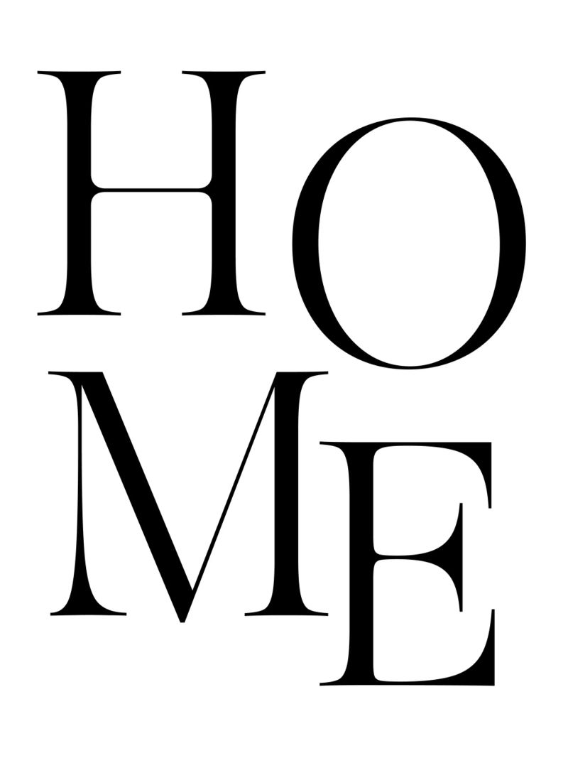 Our home Poster von pv design