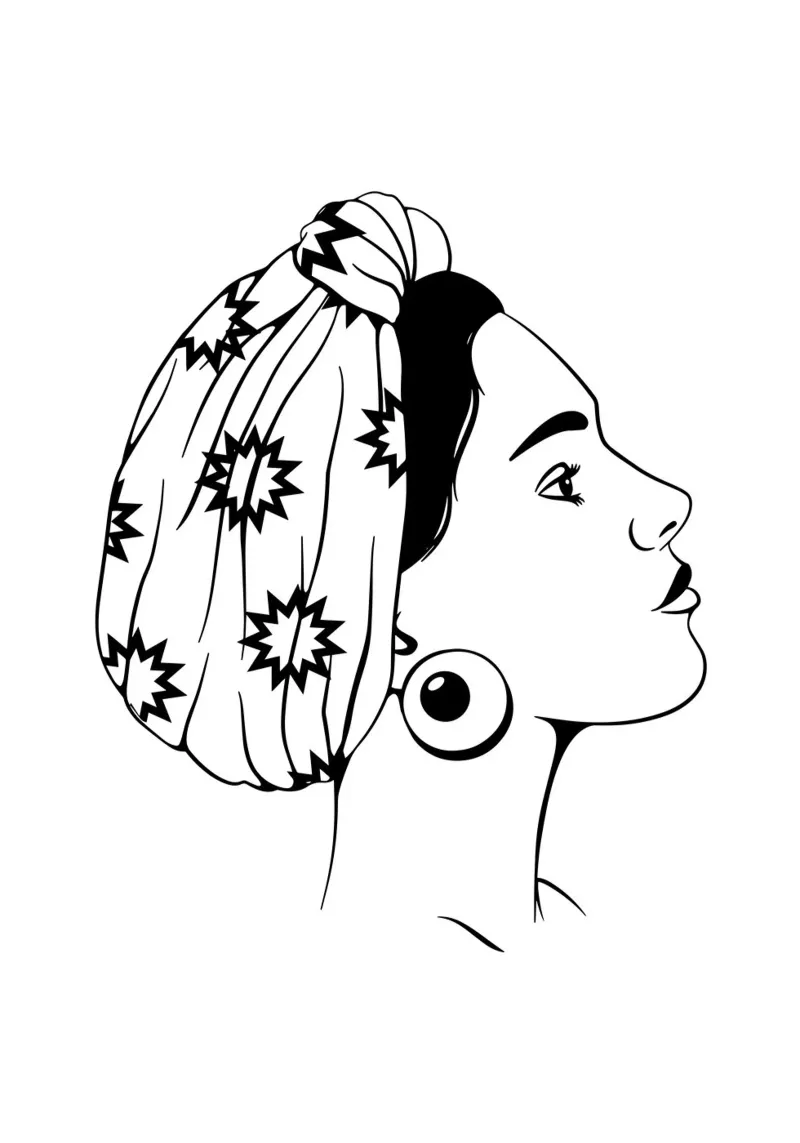 Gypsy Queen poster con telaio in plastica da The Poster Kid
