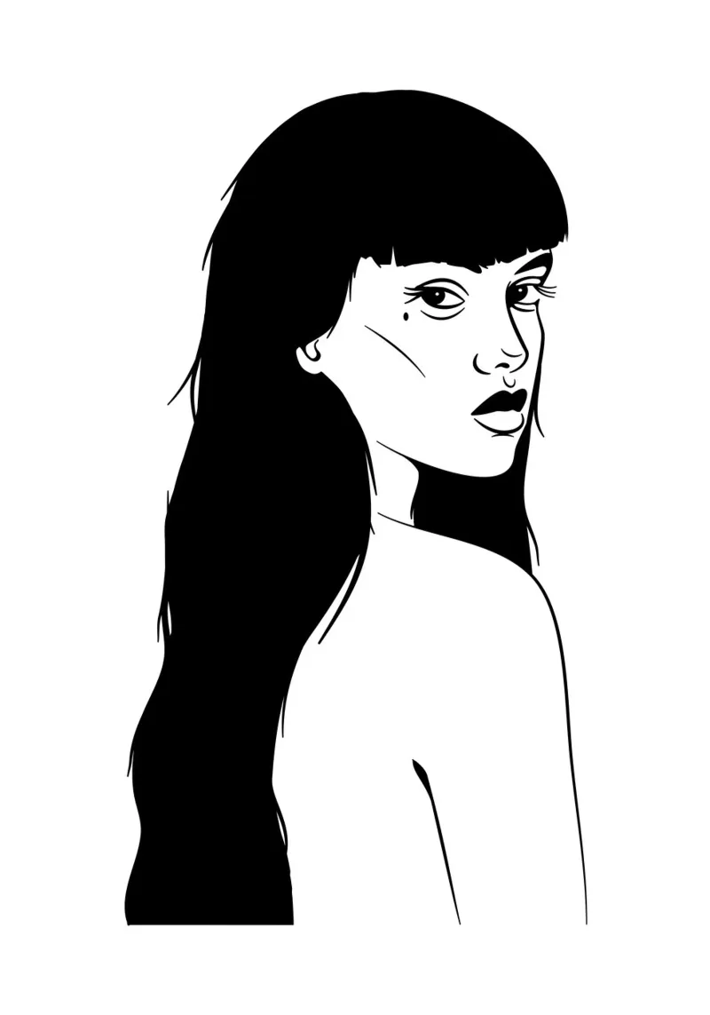 Modern Pinup pellicola backlit da The Poster Kid