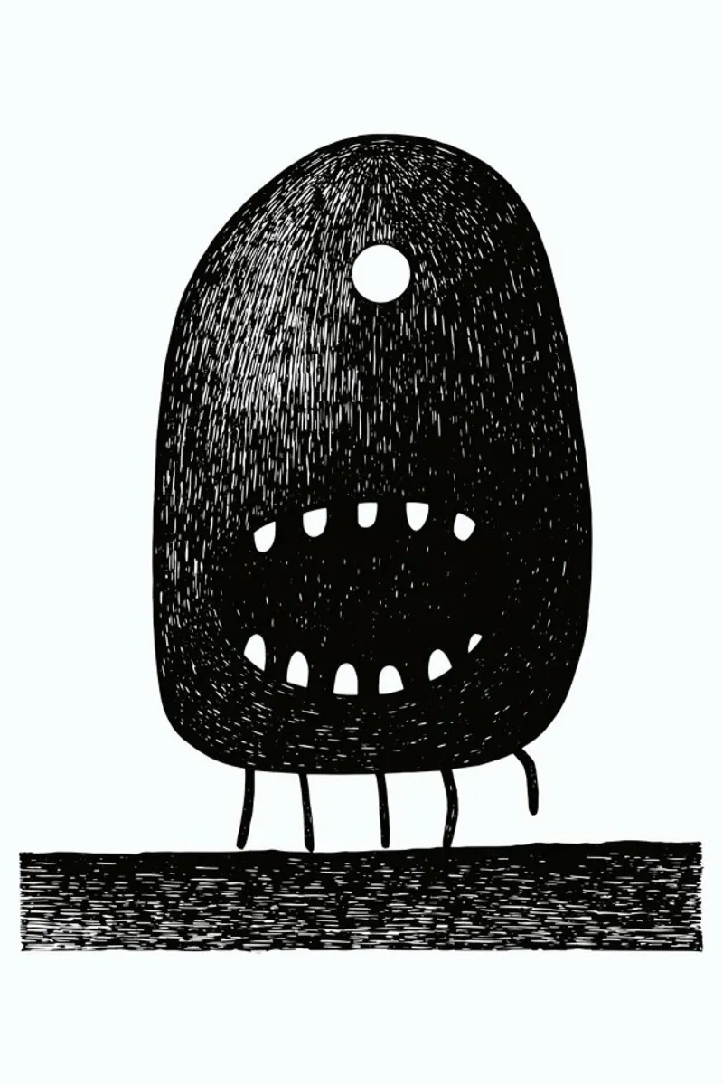 Blob poster by Richard Hood