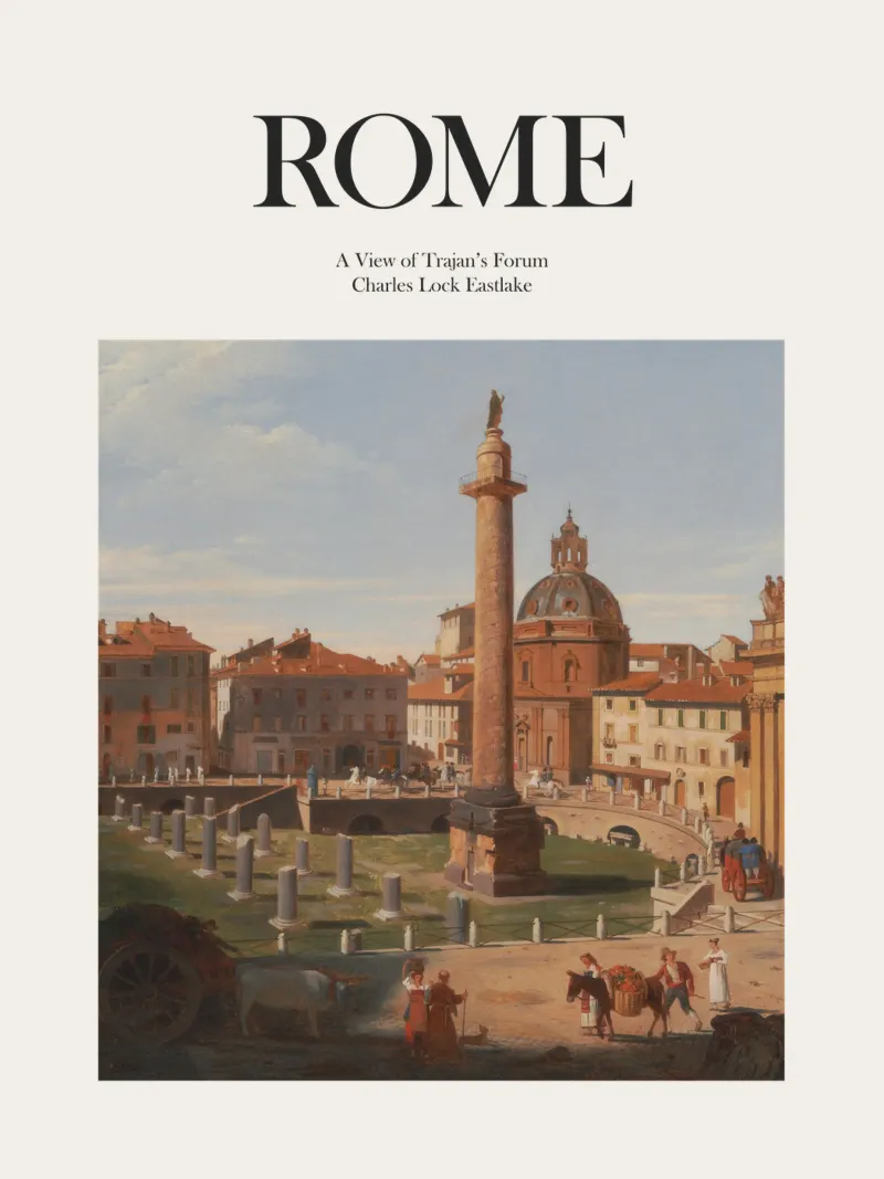 Rome, Italy poster by Vintagrafica