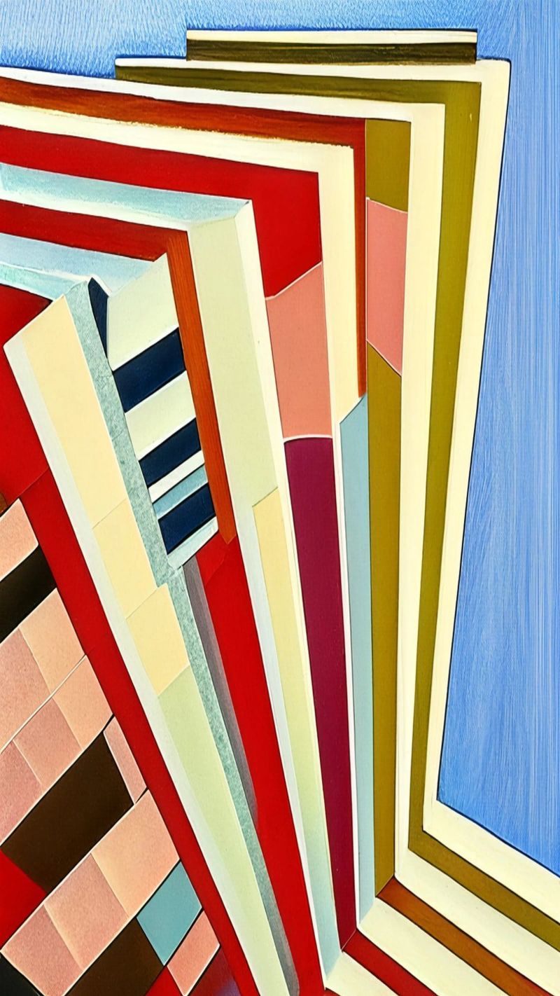 Hôtel en vacances poster avec cadre en aluminium de Abstract Art by LK