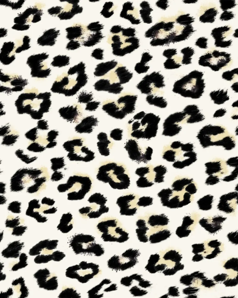 Feline Animal Print pellicola backlit da anisillustration