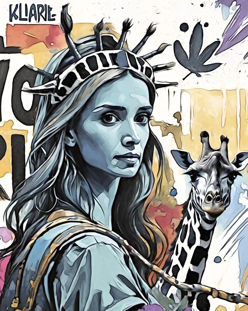 Libertad poster de ZAMART - PopArt