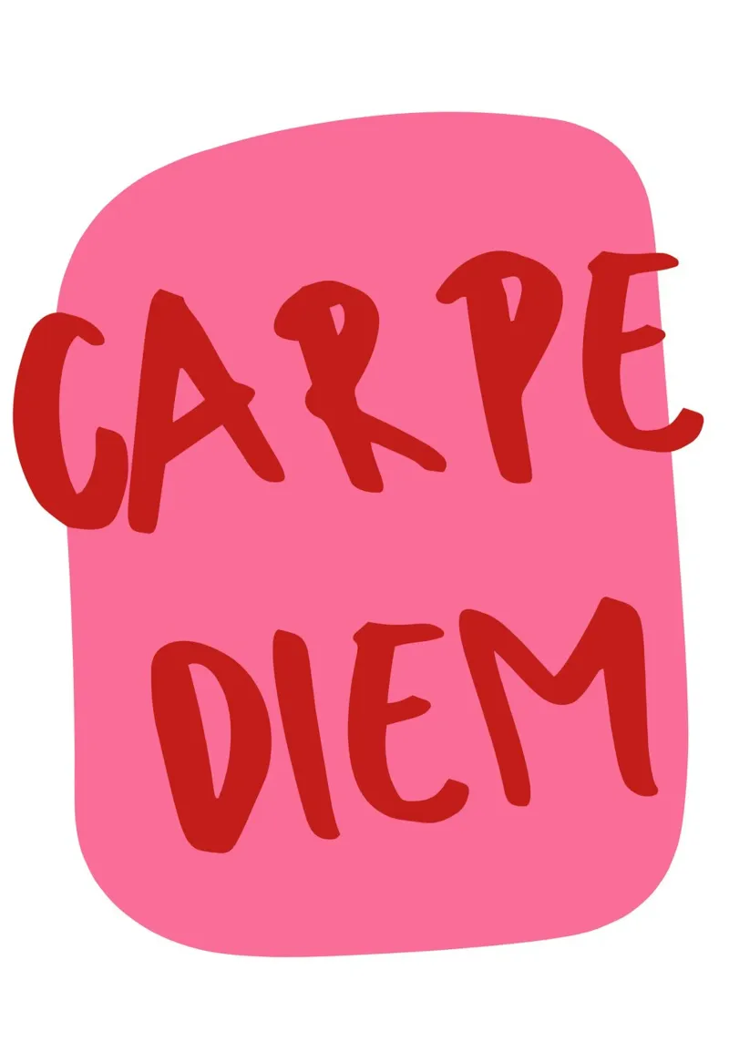 Carpe Diem, Tipografia, Citazione tela da pdigitalprints