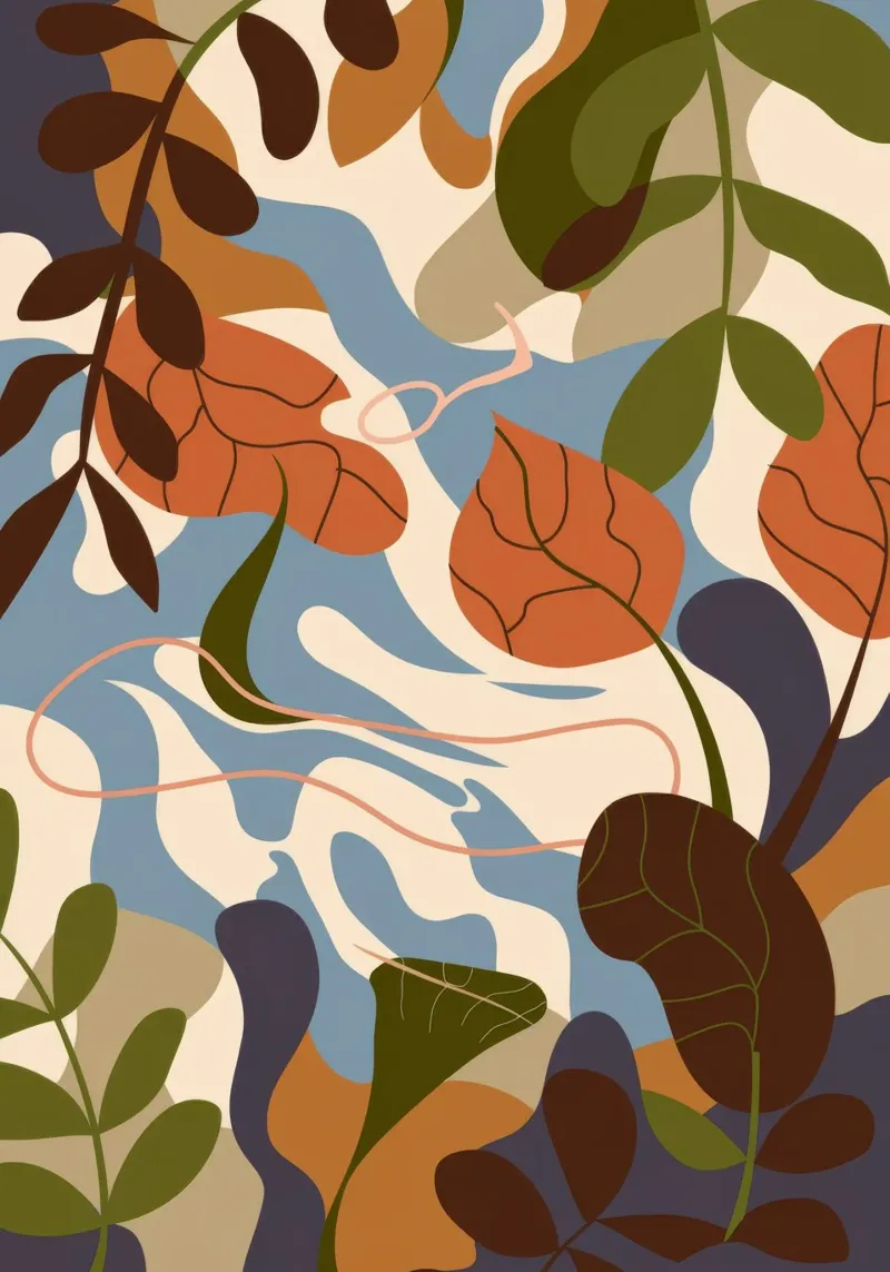 Flora de camuflaje metacrilato de Artie Shifa