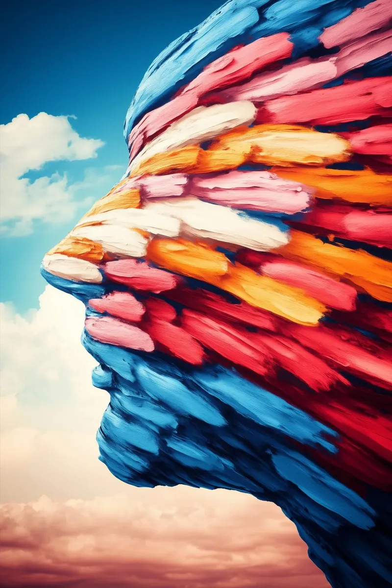 Vento di cambiamento poster con telaio in alluminio da melipo-art