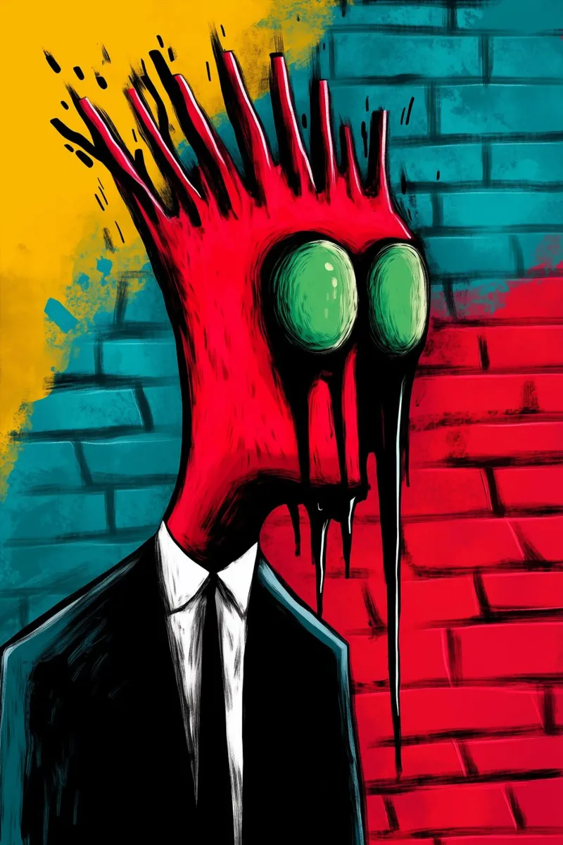 Disintegrating identity hahnemühle by melipo-art