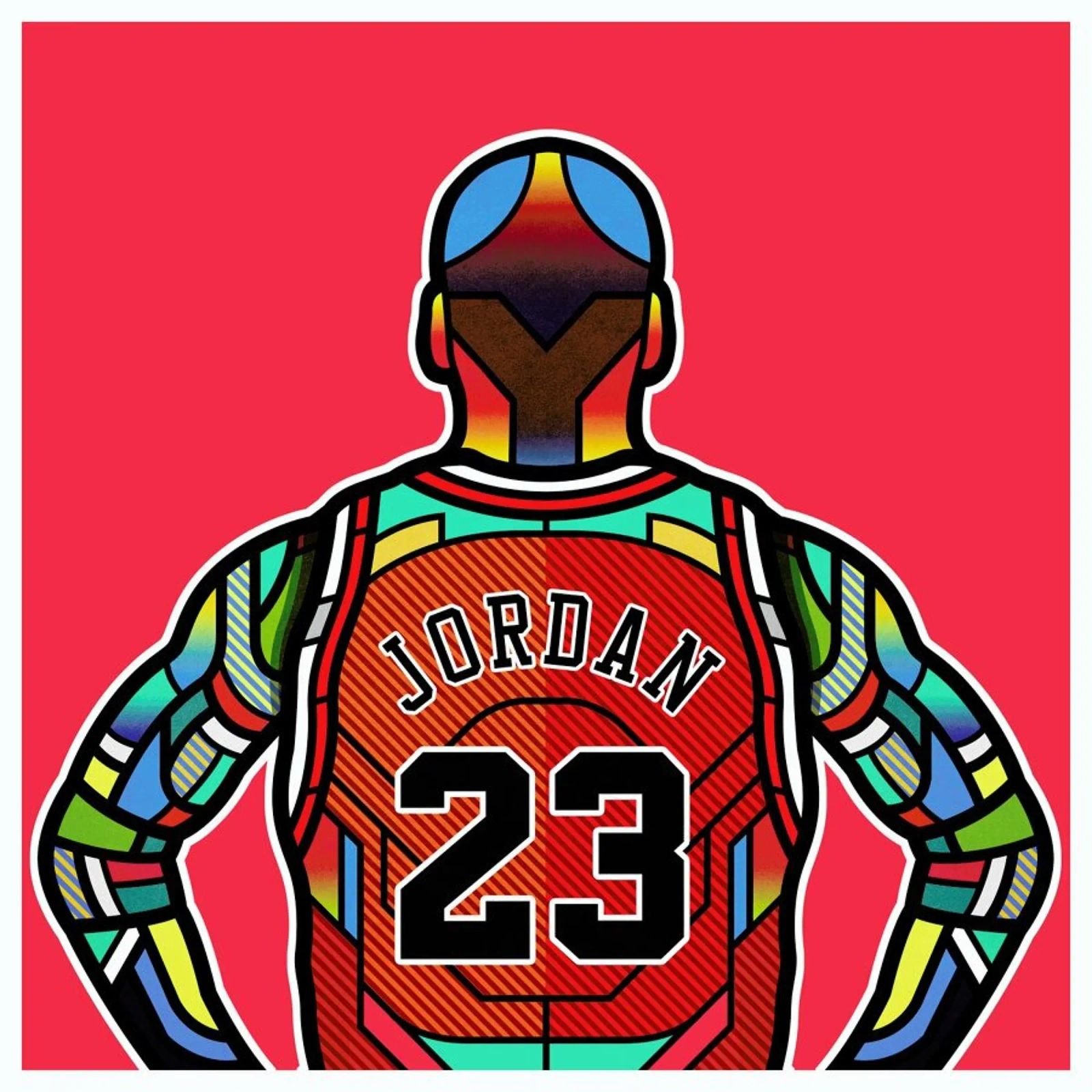 Jordan poster de Van Orton Design
