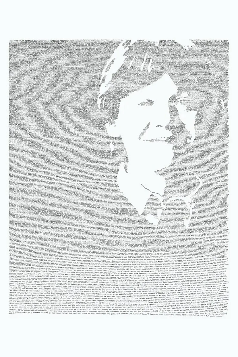 Ron poster con telaio in plastica da Mike Matola