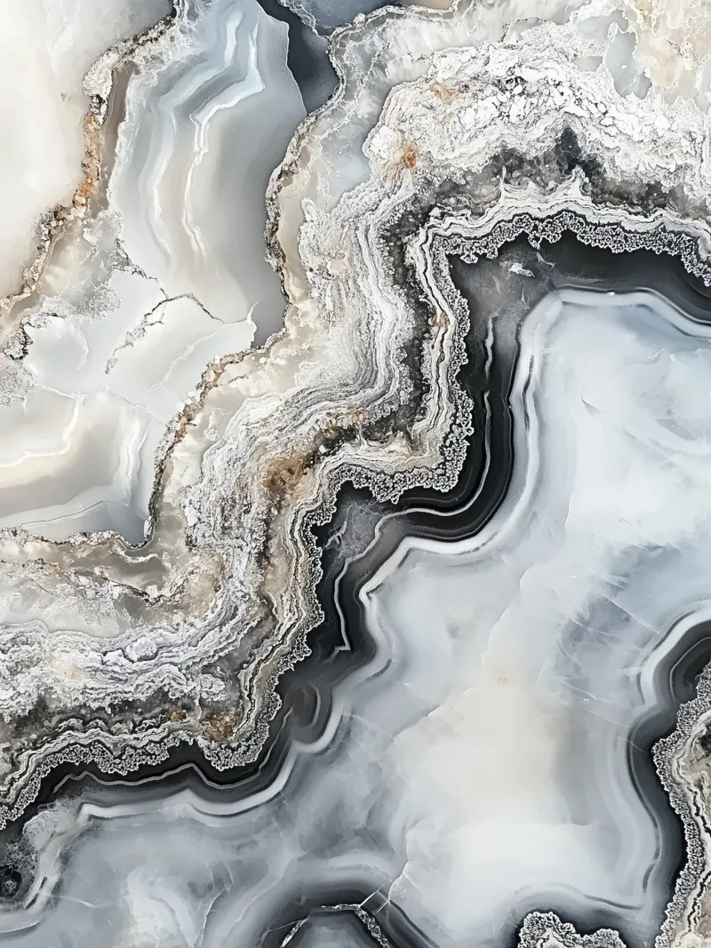Elegant mineral patterns canvas by Carinaprint