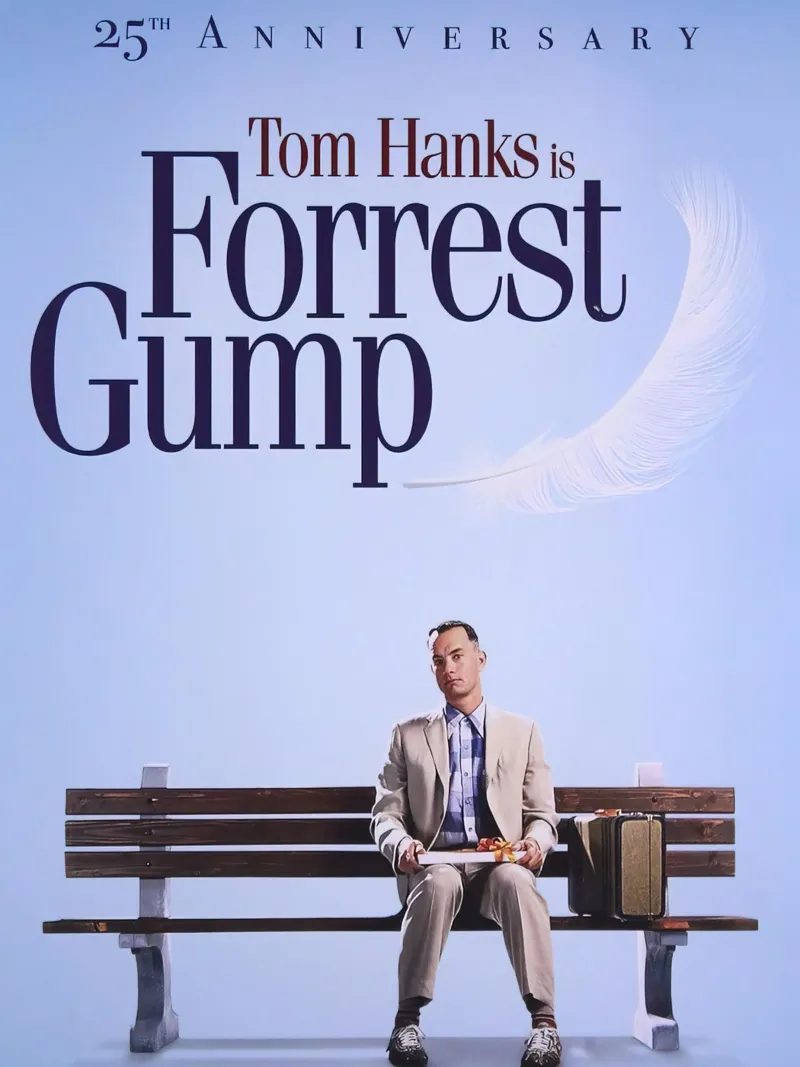 Forrest Gump movie poster pellicola backlit da ARTVI-SHOP
