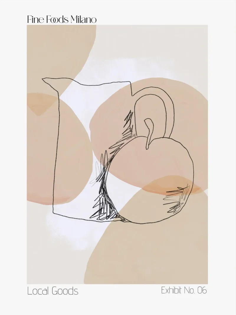 Léger Et Simple No 50 poster con marco de aluminio de treechild