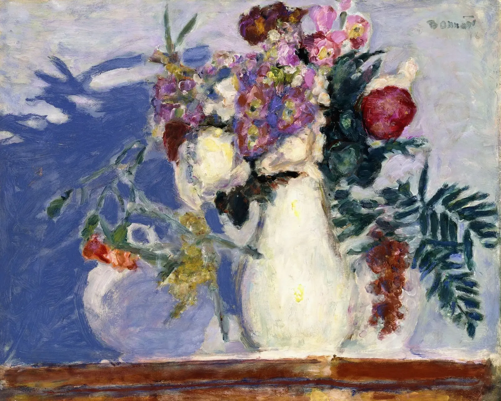 Pierre Bonnard - Vaso di fiori pellicola backlit da ARTOTHEK
