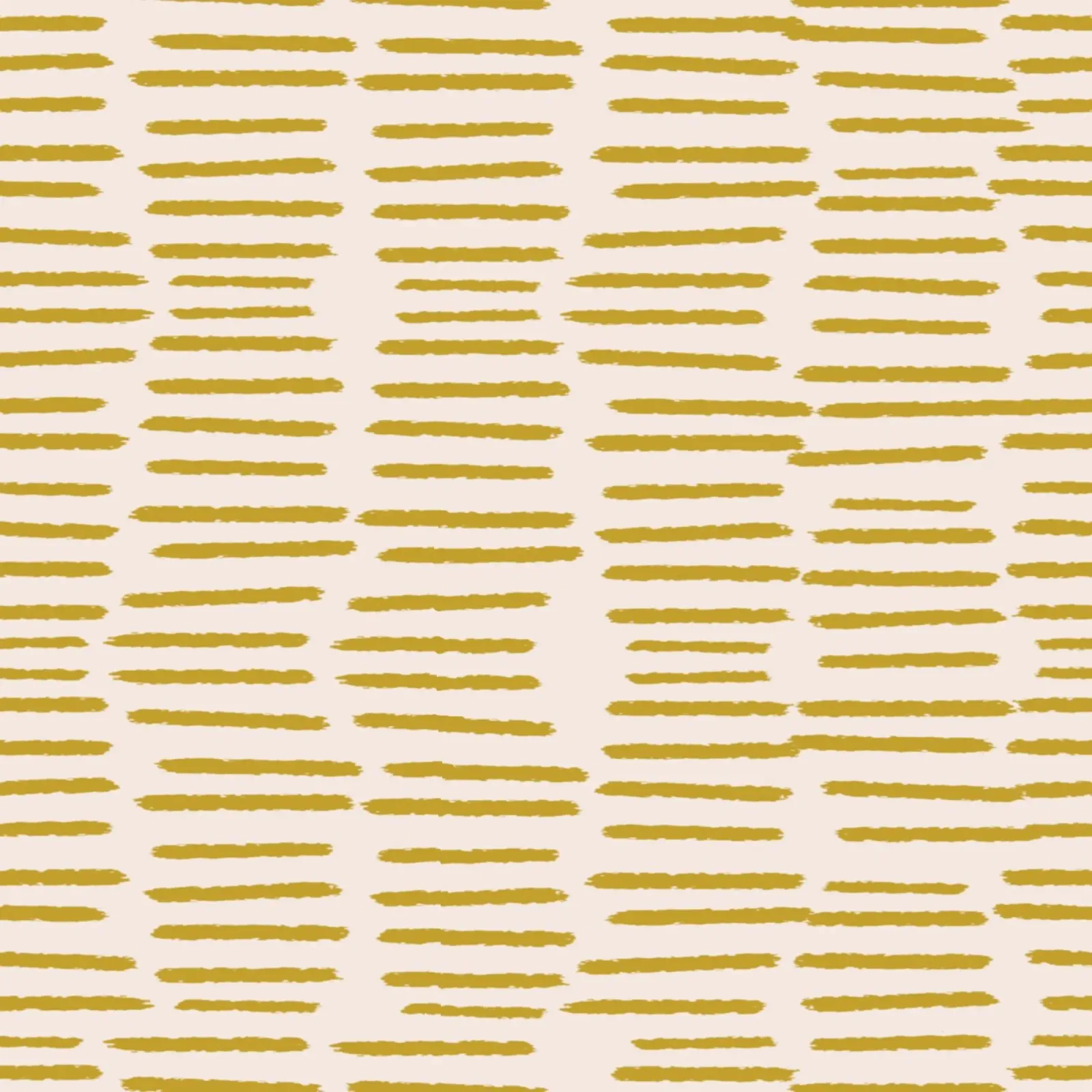 Strisce organiche a pennello - Senape minimalista Boho poster con telaio in legno da susanacosta