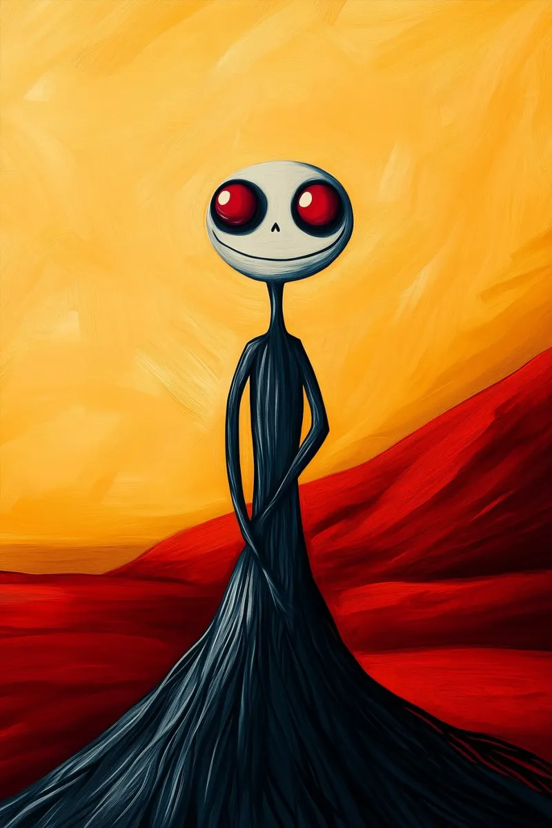Il guardiano delle dune infinite carta hahnemühle da melipo-art