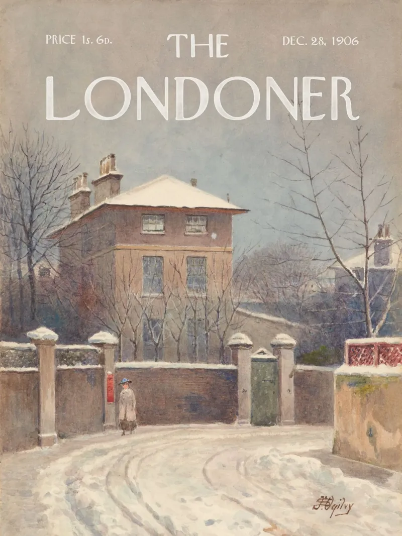 The Londoner - La casa di Tom Hoods in Elm Tree Road tela con Cornice a cassetta da Vintagrafica