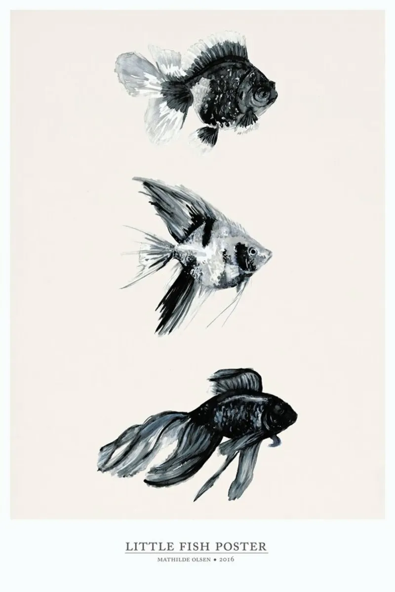Little Fish Forex-Platte von Mathilde Olsen