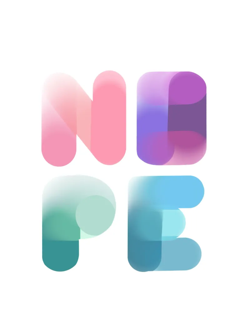 NOPE canvas by LIMITED EDITION LETTERS