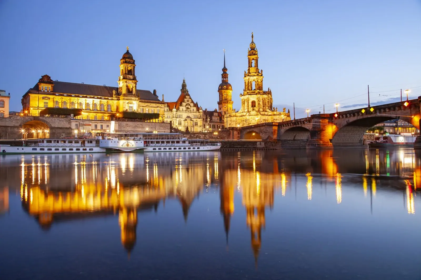 Dresden pellicola backlit da Reisefotografie - Bilder aus aller Welt