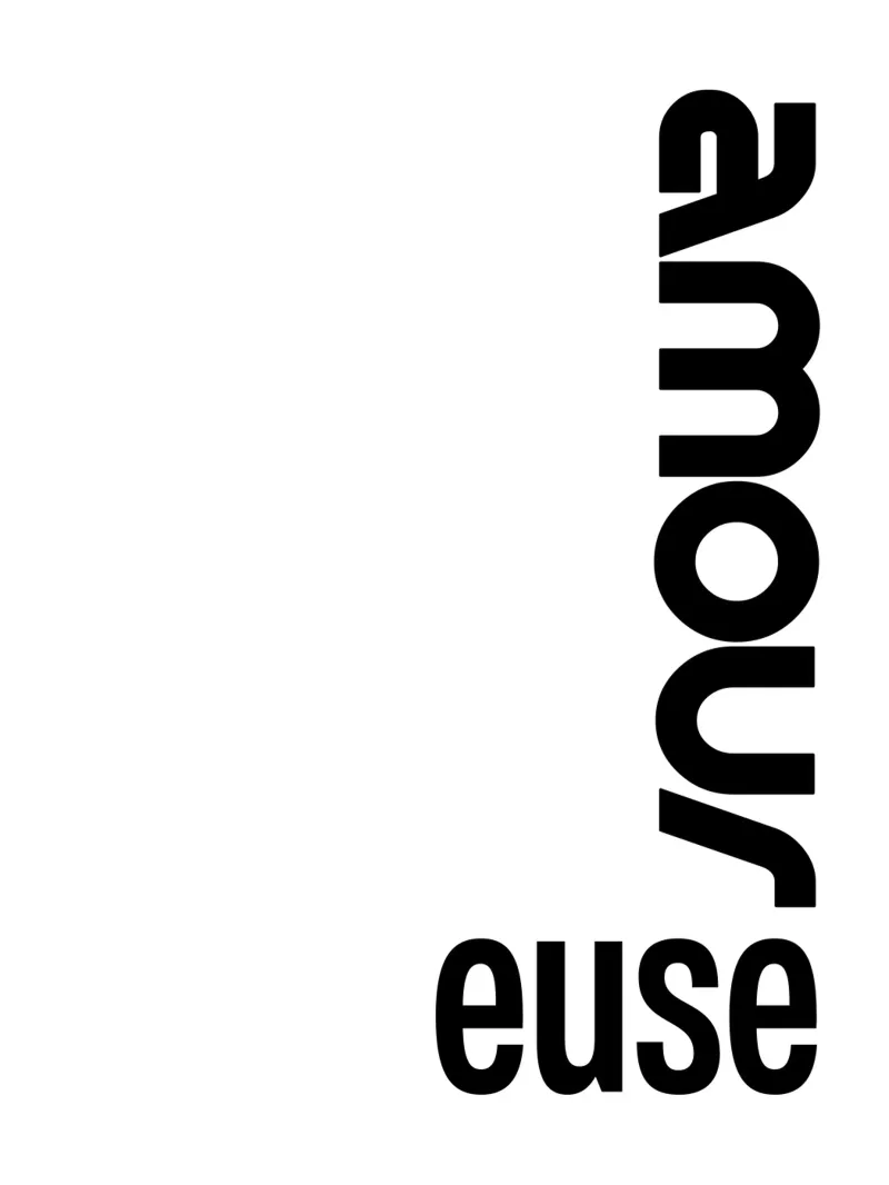 Amour Euse pellicola backlit da YV TYPOGRAPHY