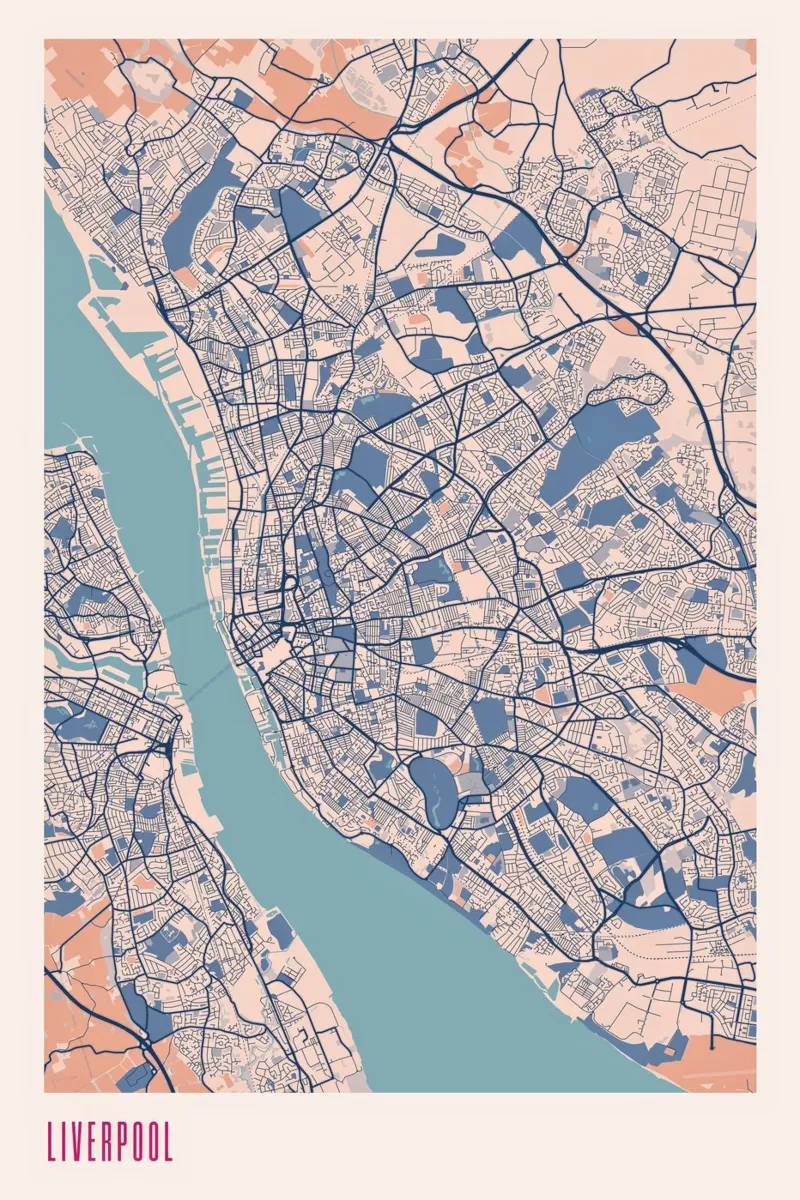 Liverpool Streets hahnemühle by MOOODZART