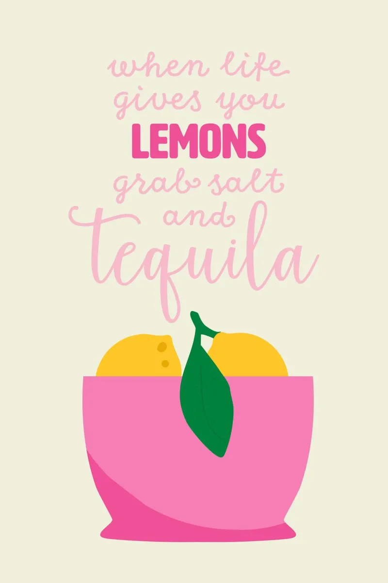 tequila rosa poster da STUDIO 4H37