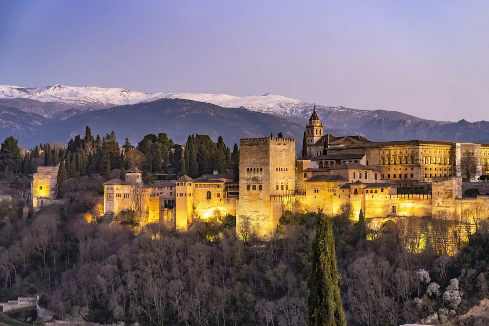 Alhambra Granada pellicola backlit da Reisefotografie - Bilder aus aller Welt