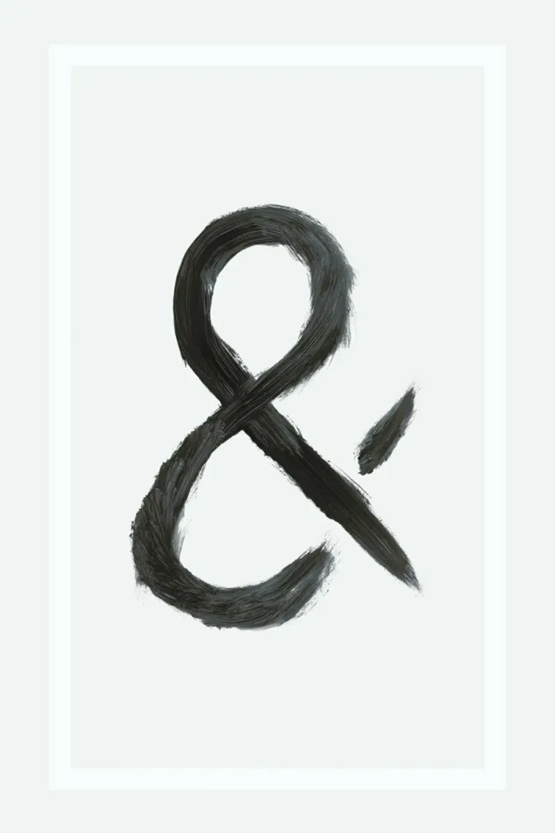 Ampersand forex plate by Bryon S. White