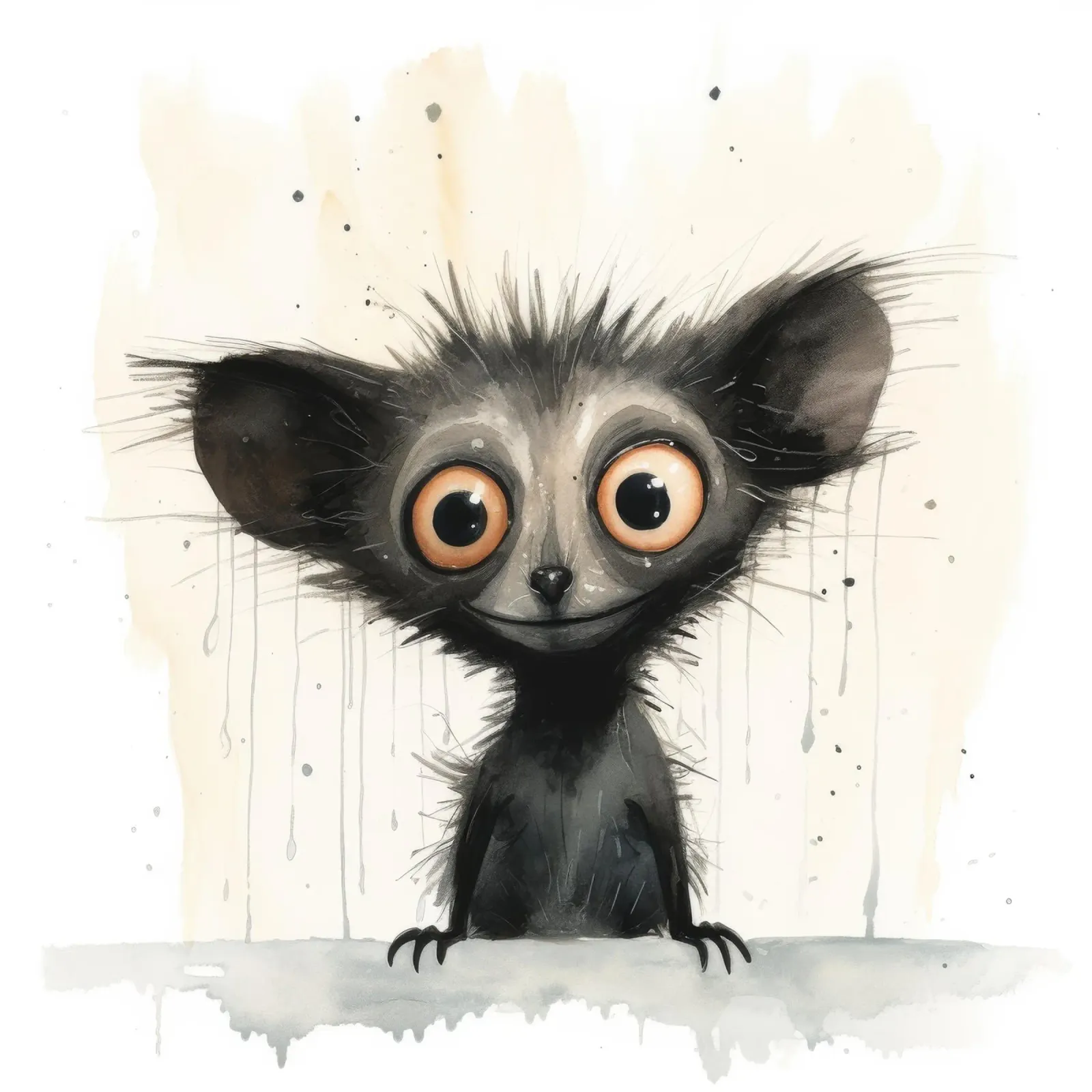 Minimal Ja Ja 1 Hahnemühle von Minimal Animal Art