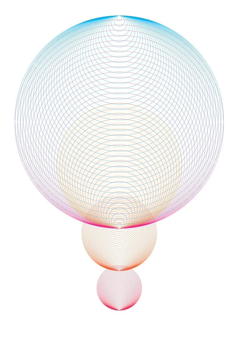 Geometry Series - 01 pellicola backlit da zimmerkunst