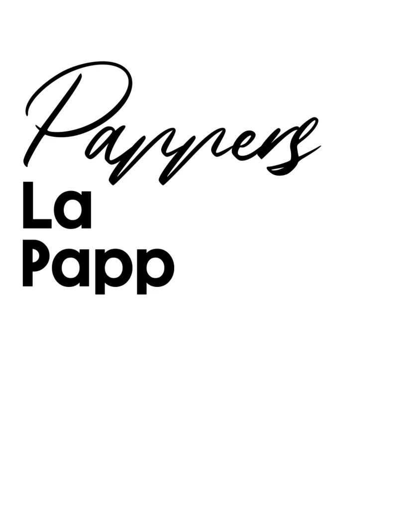 Pappers La Papp pellicola backlit da YV TYPOGRAPHY