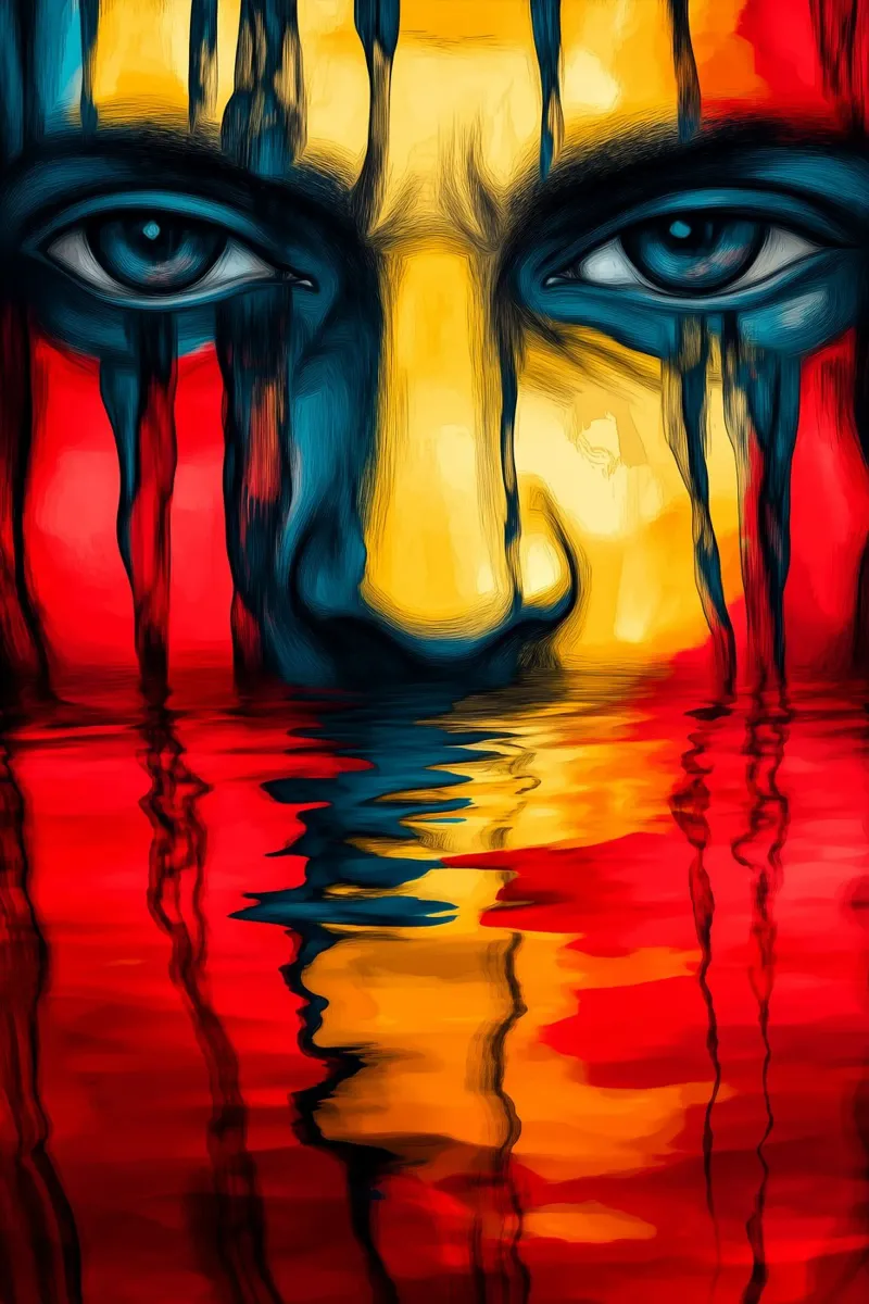 Specchio dell'anima poster da melipo-art